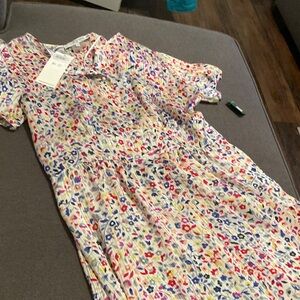 Gerard Darel Multicolor Floral Dress